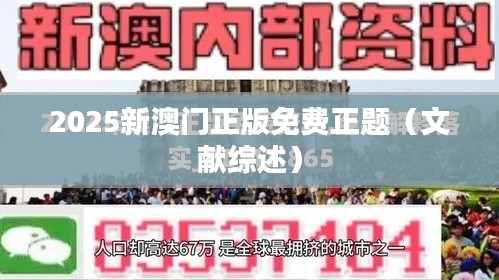2025新澳门正版免费正题(文献综述)