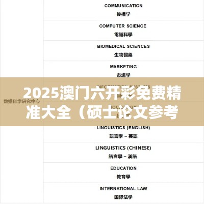 2025澳门六开彩免费精准大全（硕士论文参考文献格式）