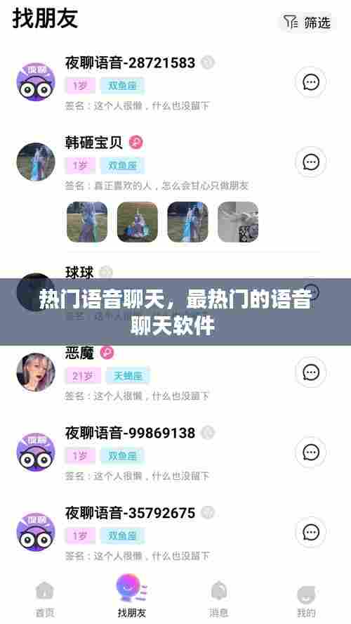 热门语音聊天，最热门的语音聊天软件 