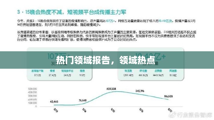热门领域报告，领域热点 