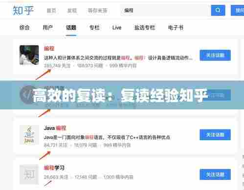 高效的复读：复读经验知乎 