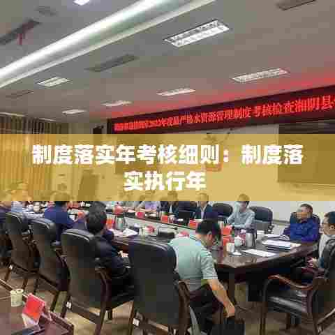 制度落实年考核细则：制度落实执行年 