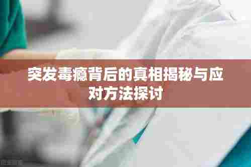 突发毒瘾背后的真相揭秘与应对方法探讨