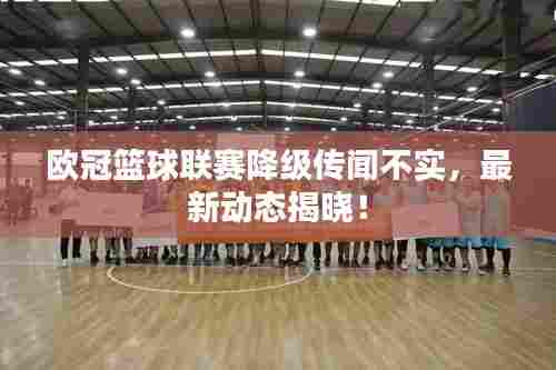 欧冠篮球联赛降级传闻不实，最新动态揭晓！