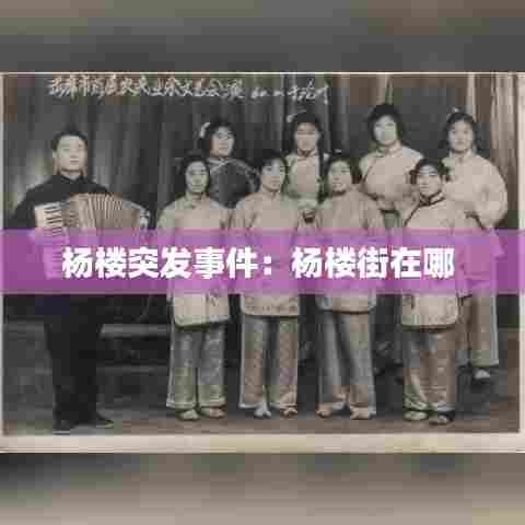 杨楼突发事件：杨楼街在哪 