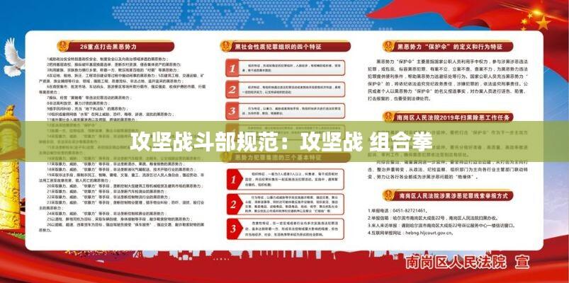 攻坚战斗部规范:攻坚战 组合拳