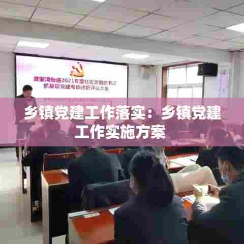 乡镇党建工作落实:乡镇党建工作实施方案