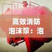 高效消防泡沫泵:泡沫消防泵图片