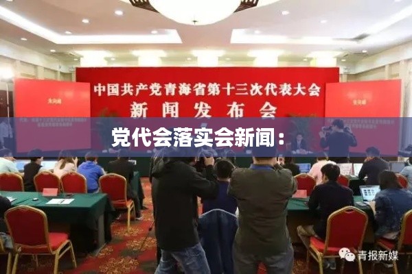 党代会落实会新闻: