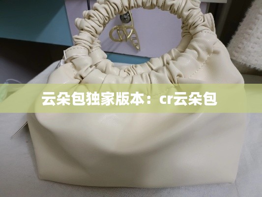 云朵包独家版本：cr云朵包 