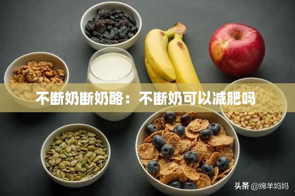 不断奶断奶酪：不断奶可以减肥吗 