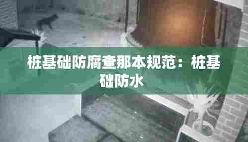 桩基础防腐查那本规范:桩基础防水