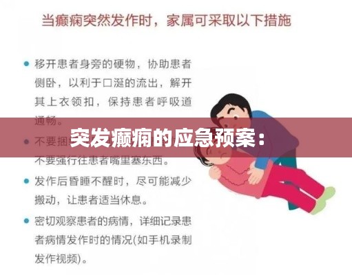 突发癫痫的应急预案: