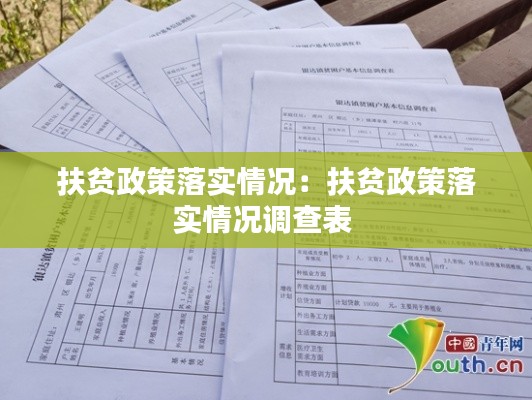 扶贫政策落实情况:扶贫政策落实情况调查表