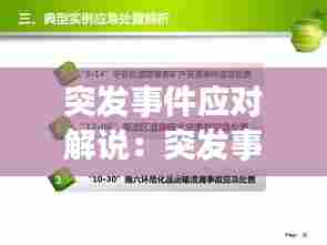 突发事件应对解说：突发事件的应对处理 