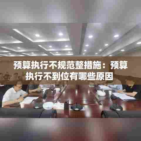 预算执行不规范整措施：预算执行不到位有哪些原因 