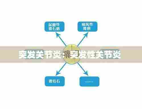 突发关节炎:突发性关节炎
