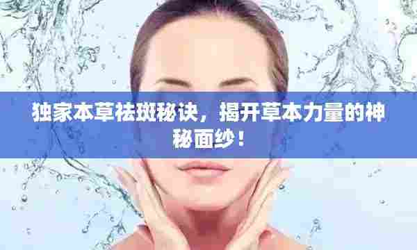 独家本草祛斑秘诀,揭开草本力量的神秘面纱!