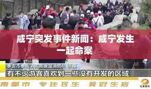 咸宁突发事件新闻:咸宁发生一起命案