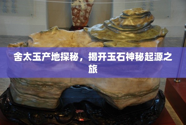 舍太玉产地探秘,揭开玉石神秘起源之旅