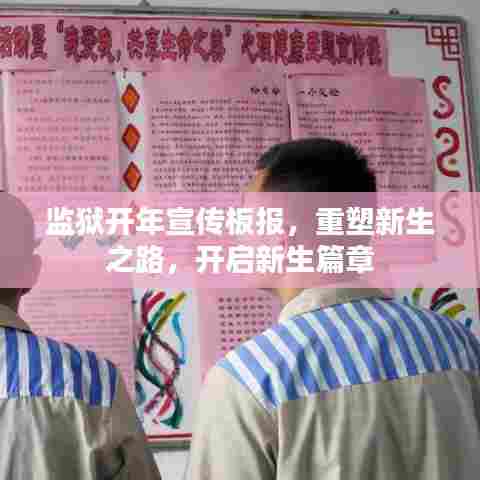 监狱开年宣传板报，重塑新生之路，开启新生篇章