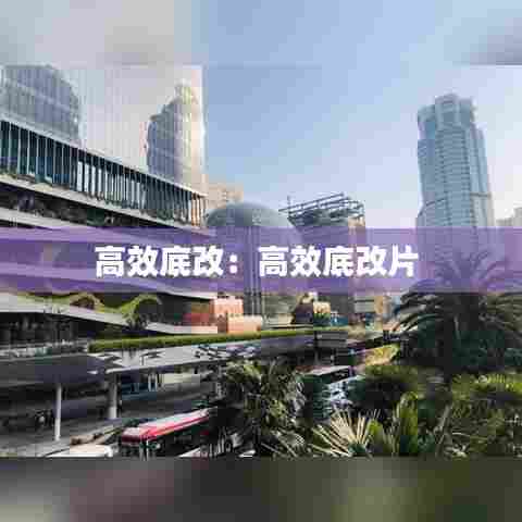 高效底改：高效底改片 