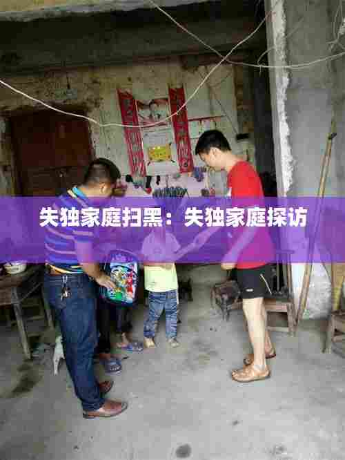 失独家庭扫黑:失独家庭探访