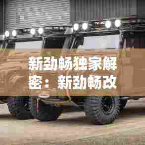 新劲畅独家解密:新劲畅改装图片