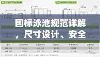 国标泳池规范详解,尺寸设计、安全标准全攻略