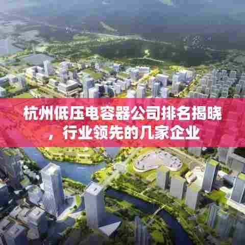 杭州低压电容器公司排名揭晓，行业领先的几家企业