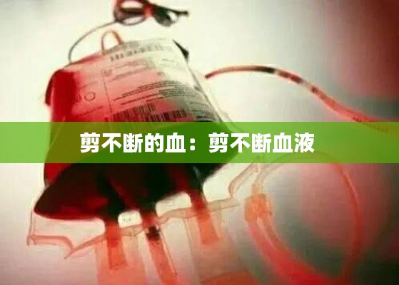 剪不断的血：剪不断血液 