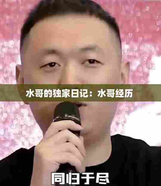 水哥的独家日记:水哥经历
