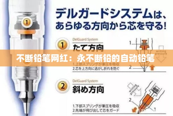 不断铅笔网红:永不断铅的自动铅笔