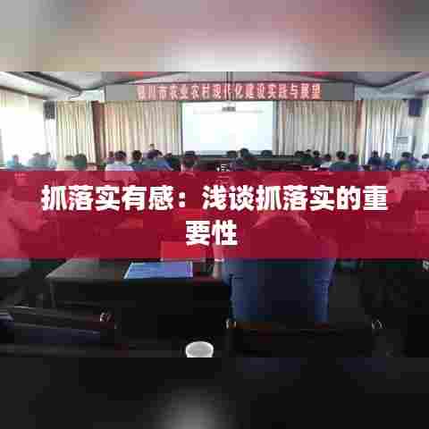 抓落实有感：浅谈抓落实的重要性 