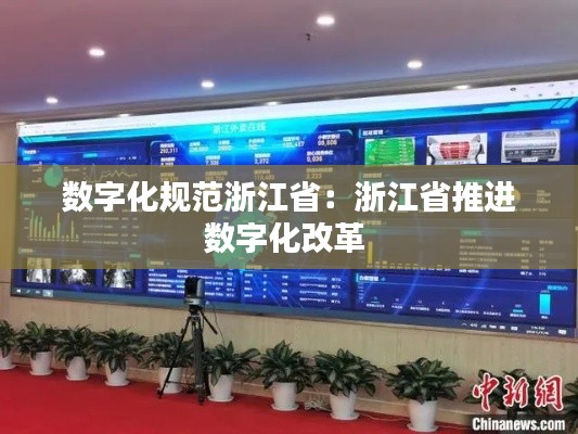 数字化规范浙江省：浙江省推进数字化改革 