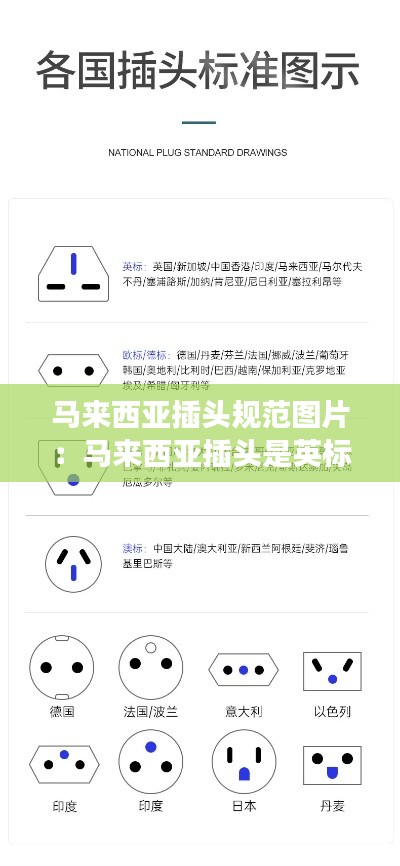 马来西亚插头规范图片:马来西亚插头是英标吗