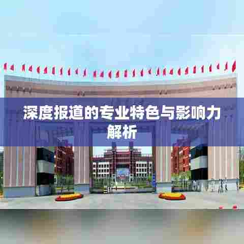 深度报道的专业特色与影响力解析