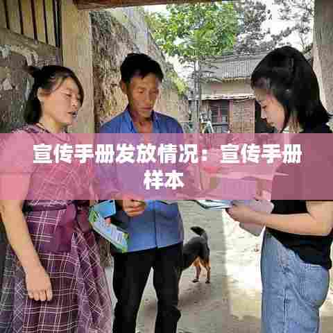 宣传手册发放情况：宣传手册样本 