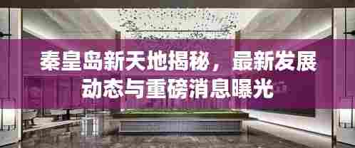 秦皇岛新天地揭秘，最新发展动态与重磅消息曝光