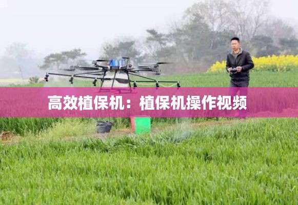 高效植保机：植保机操作视频 