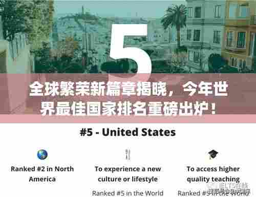 全球繁荣新篇章揭晓，今年世界最佳国家排名重磅出炉！