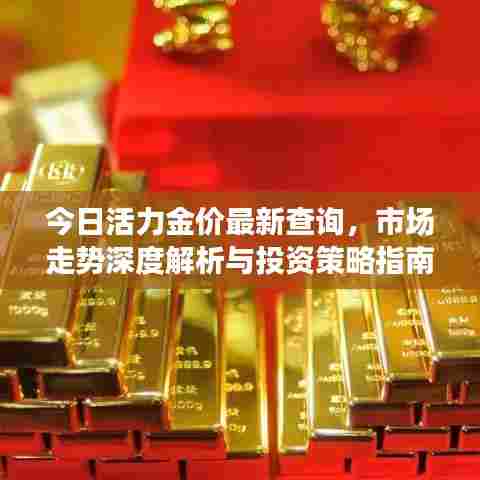 今日活力金价最新查询,市场走势深度解析与投资策略指南