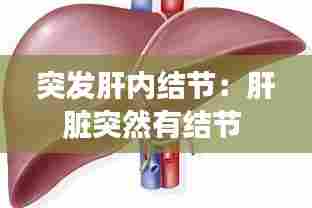 突发肝内结节：肝脏突然有结节 