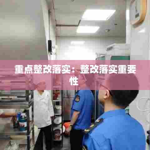重点整改落实：整改落实重要性 