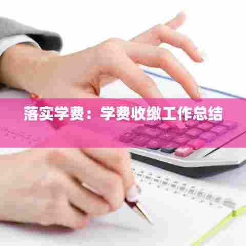 落实学费:学费收缴工作总结