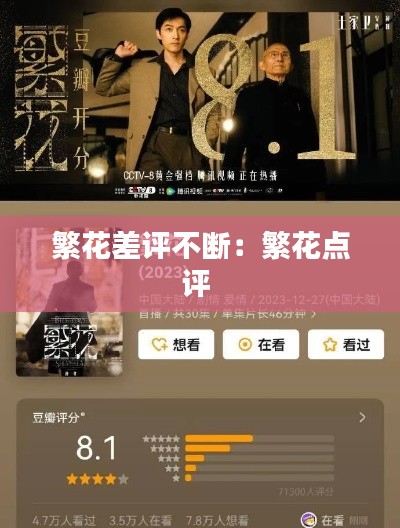 繁花差评不断:繁花点评
