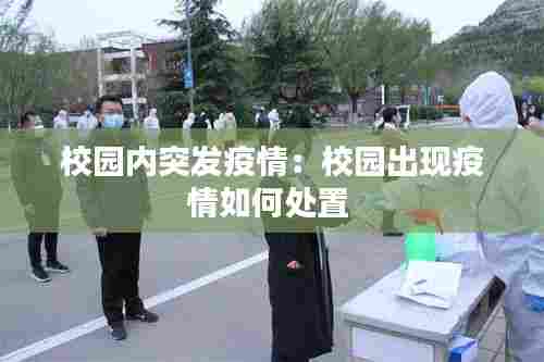 校园内突发疫情:校园出现疫情如何处置