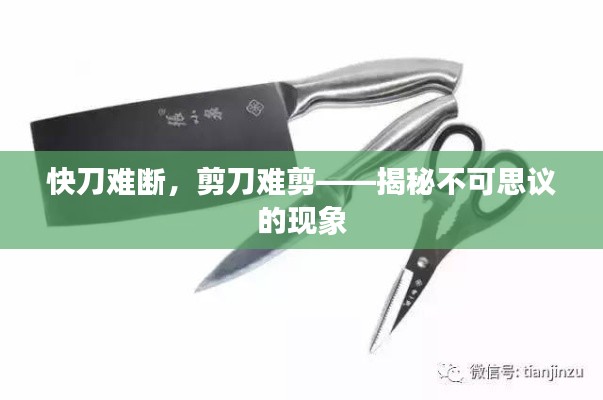 快刀难断，剪刀难剪——揭秘不可思议的现象