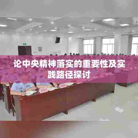 论中央精神落实的重要性及实践路径探讨