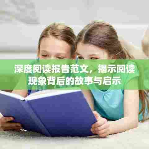 深度阅读报告范文,揭示阅读现象背后的故事与启示